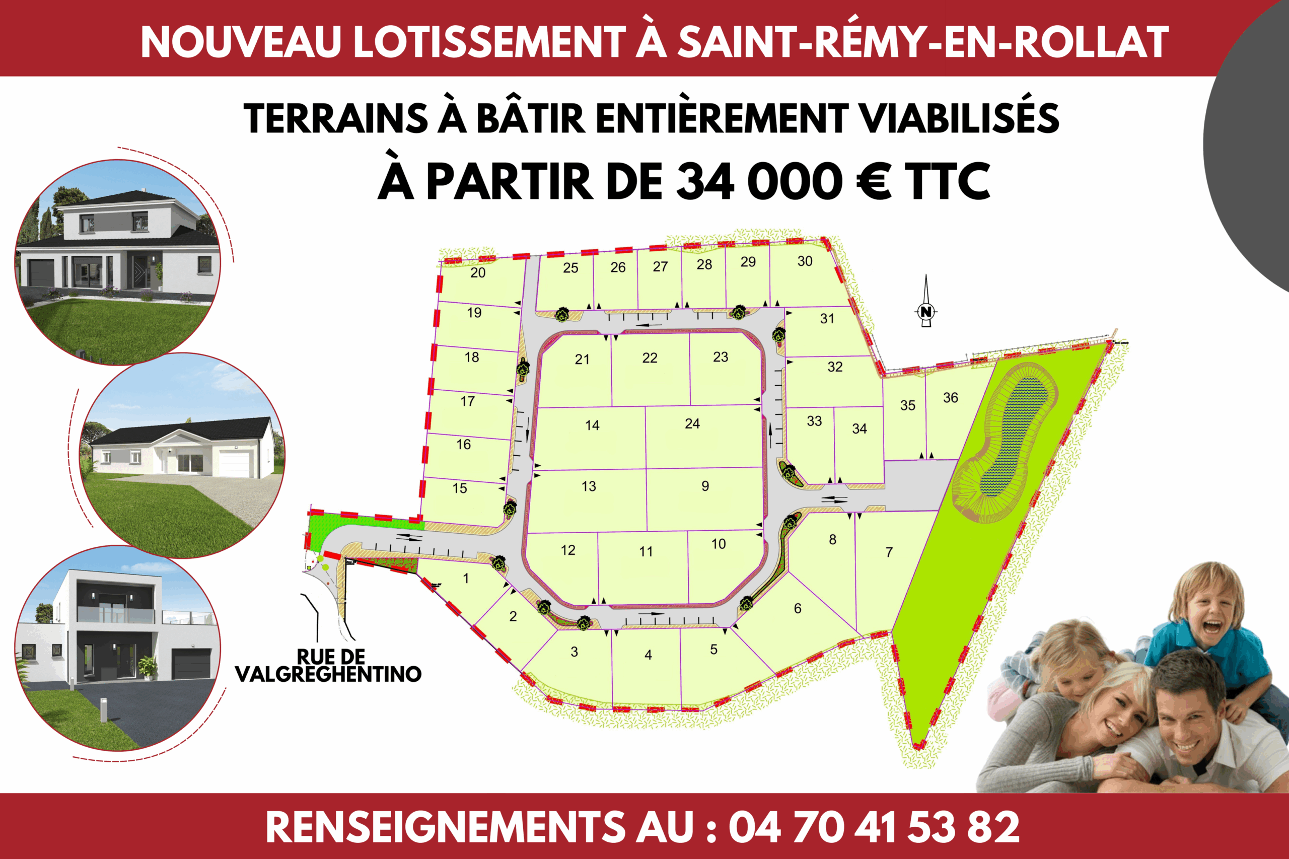 Lotissement st remy maisons esaa